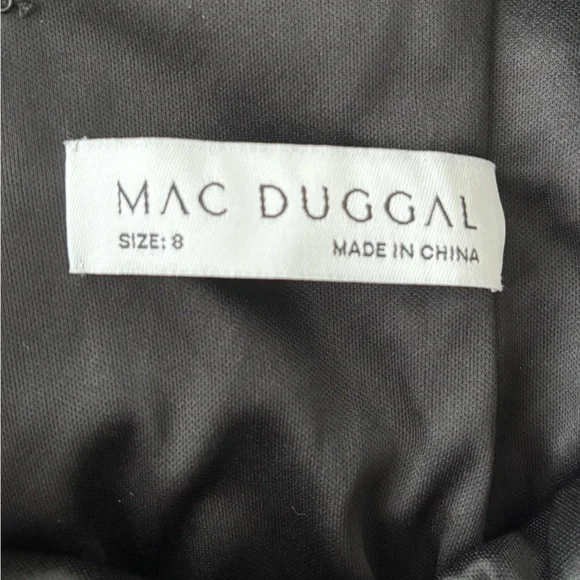 NWT Mac Duggal Vibrant Floral Backless Dress - Picture 5 of 7